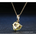 925 Sterling Silver Love Heart Pendant Necklace